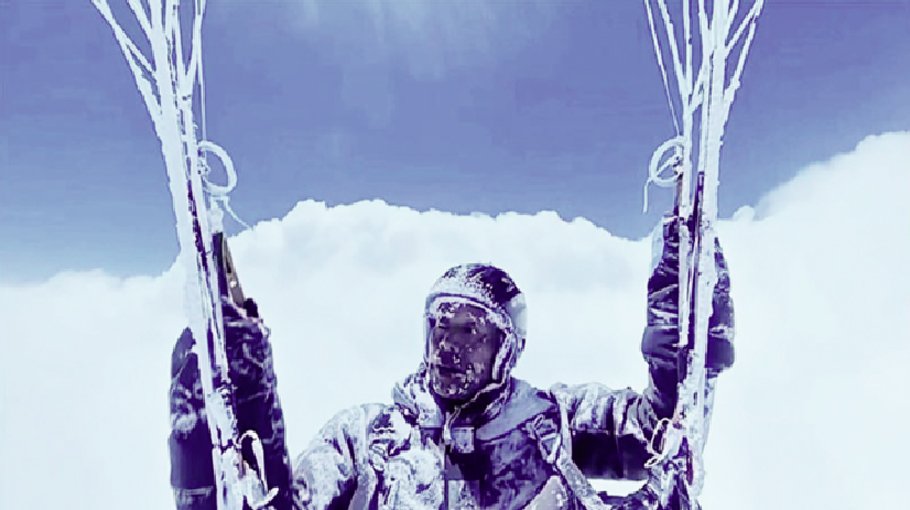 Chinese paraglider reaches near-record heights, over 28,000 feet by accident