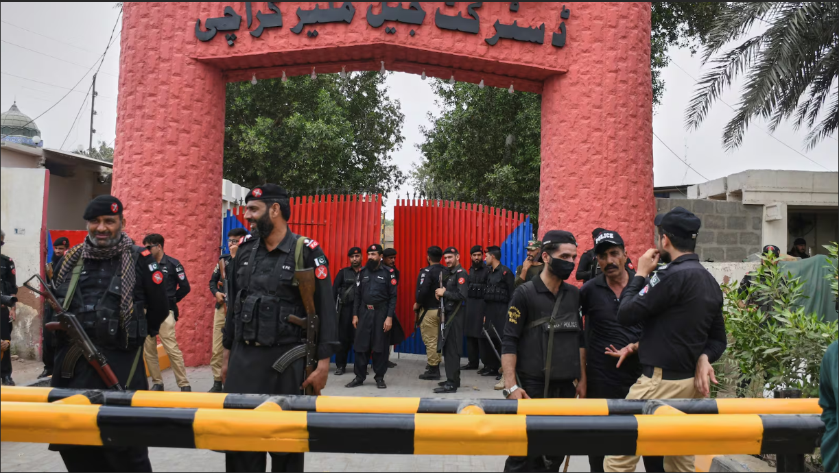 Over 100 inmates escape from a Pakistan prison after an earthquake evacuation