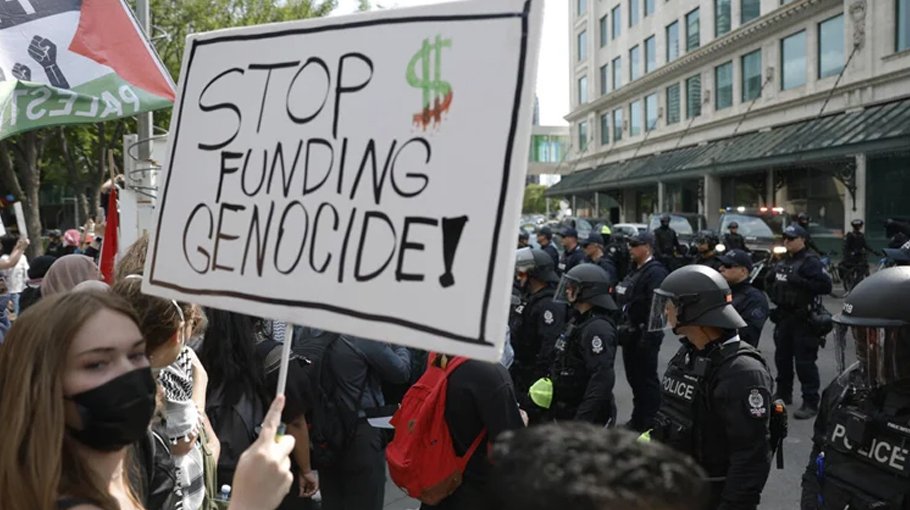 G7 protests hit Calgary  with leaders far away