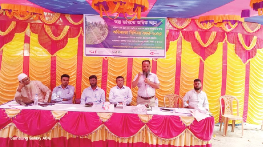 Climate smart irrigation boosts mango yield in C’nawabganj