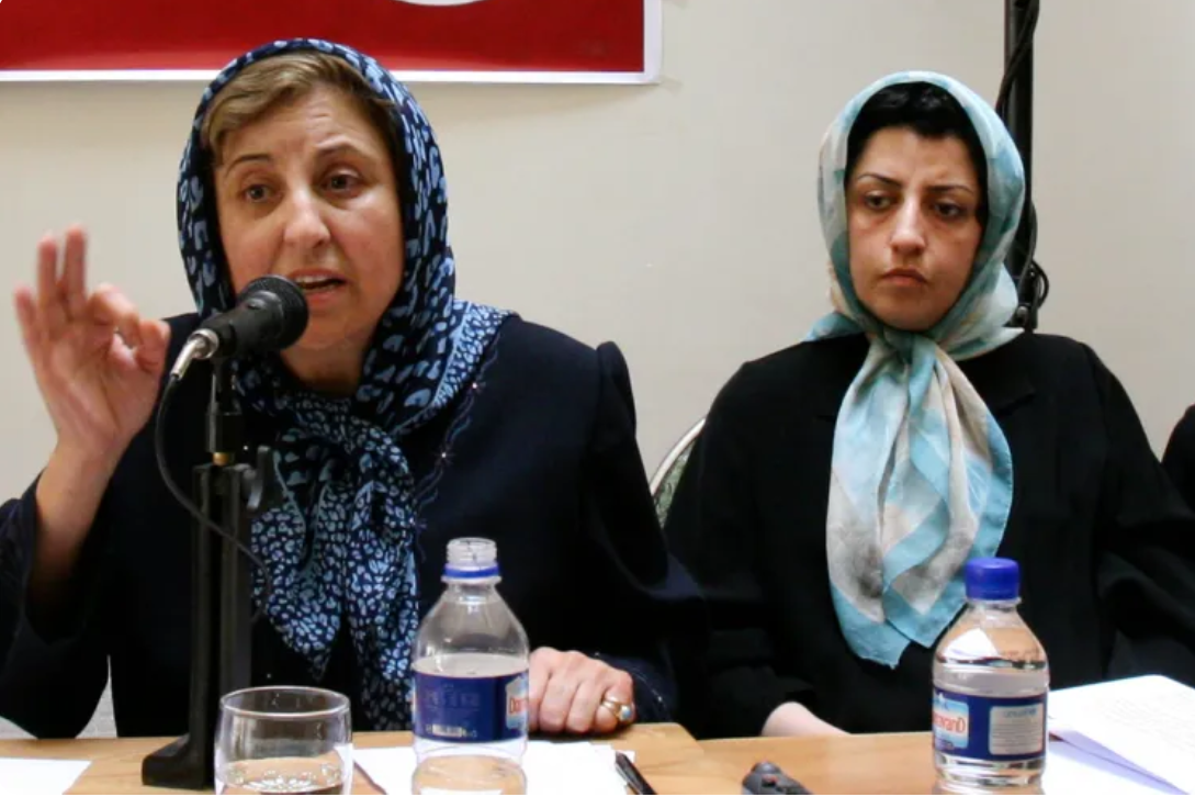 Iranian Nobel Peace laureates call for end to war