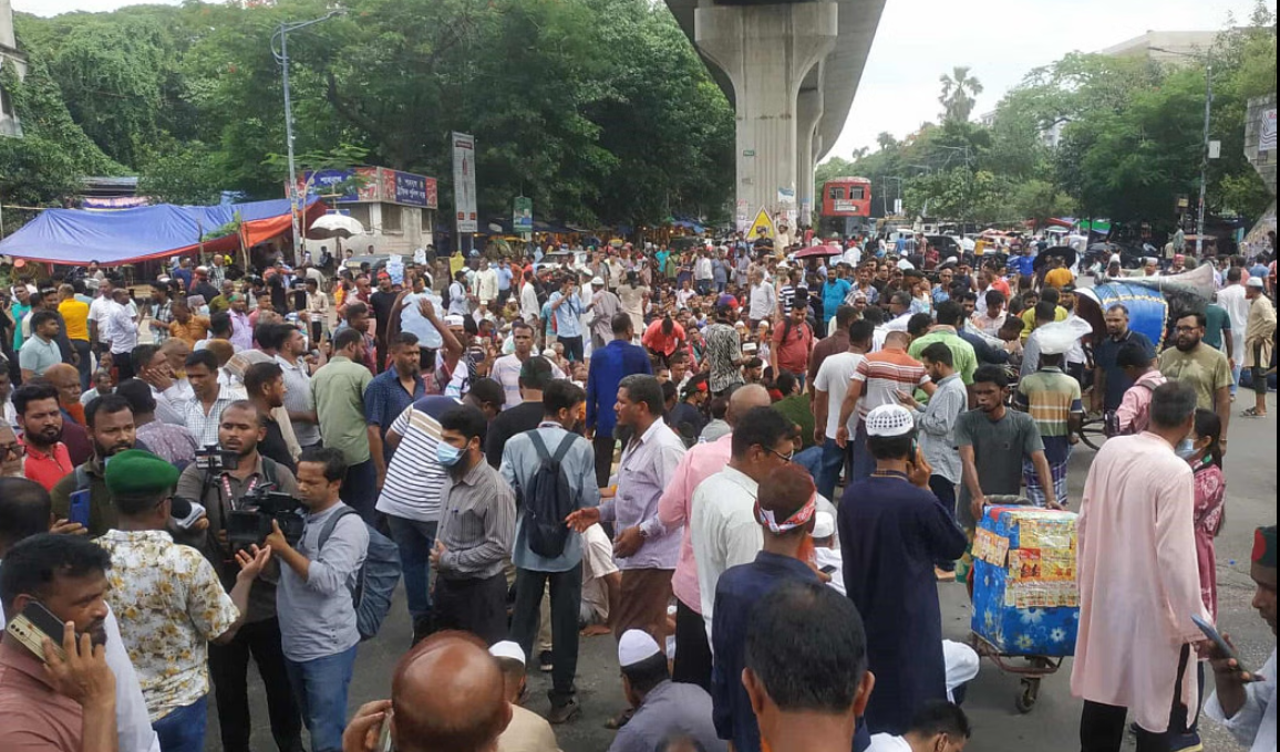 Dismissed BDR members protest in city demanding reinstatement