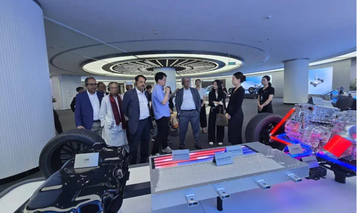 BNP delegation visits world's largest electric vehicle manufacturing firm in China