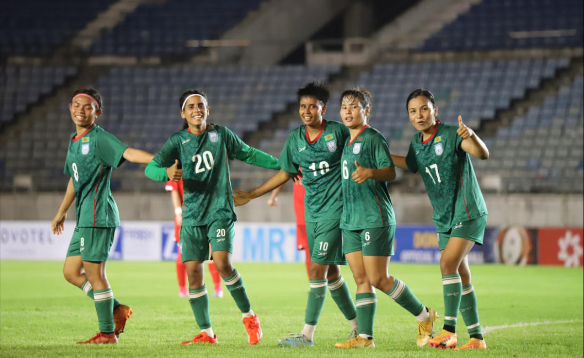 Bangladesh off to flying start with 7-0 rout of Bahrain