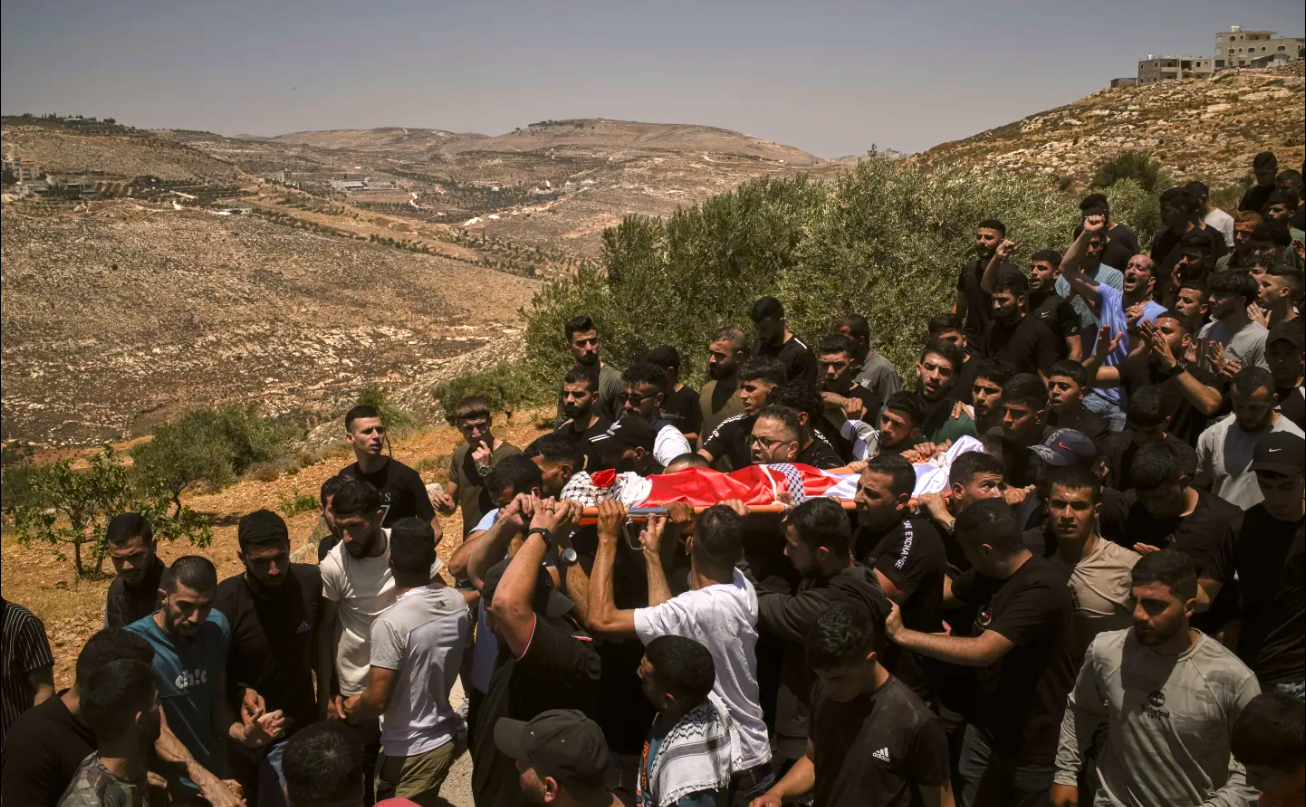 Israeli settlers attack military base in the West Bank