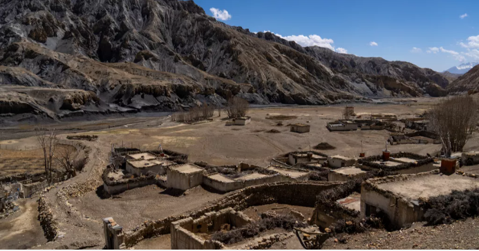 Ancient Himalayan village relocates as climate shifts reshape daily life