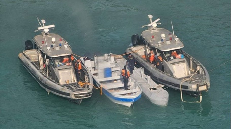 Starlink-equipped drone narco-sub seized  in Colombia