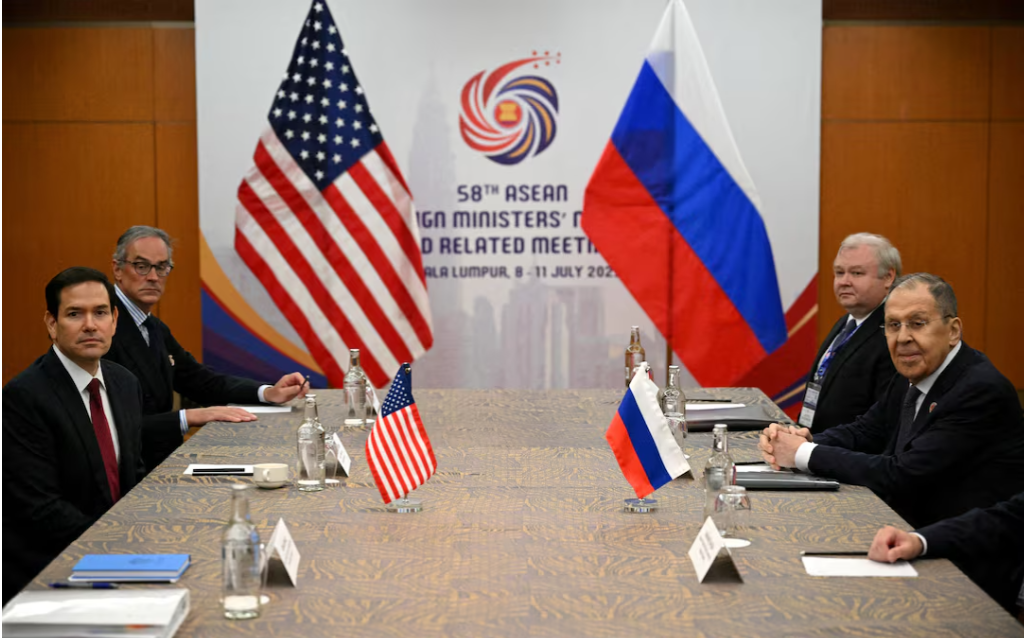 Rubio has 'frank' talks with Russia's Lavrov in Kuala Lumpur