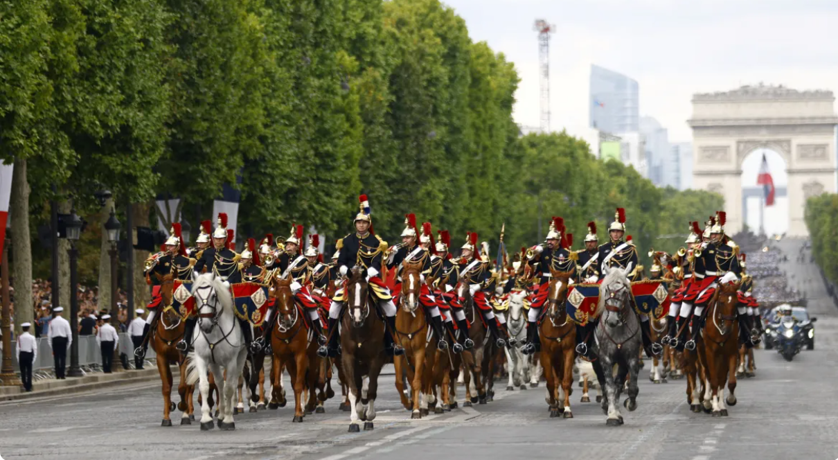 France marks Bastille Day with grand Paris parade, celebrations