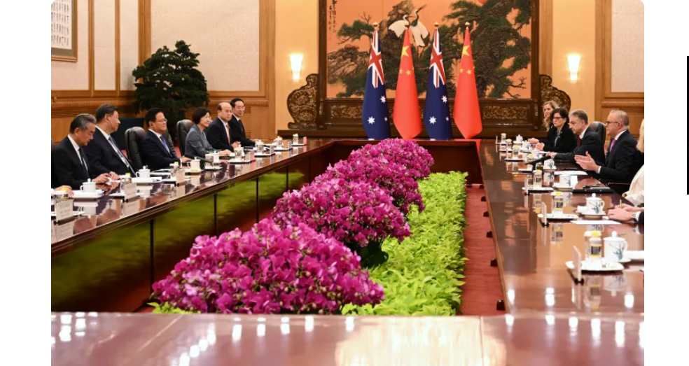 Xi says Australia ties have ‘turned around’ as he hosts Albanese