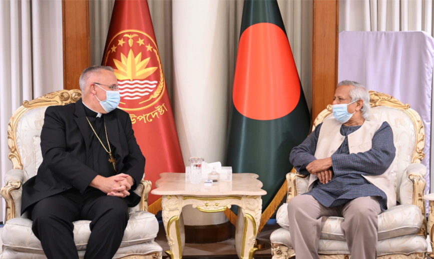 Archbishop Kevin S. Randall calls on Chief Adviser