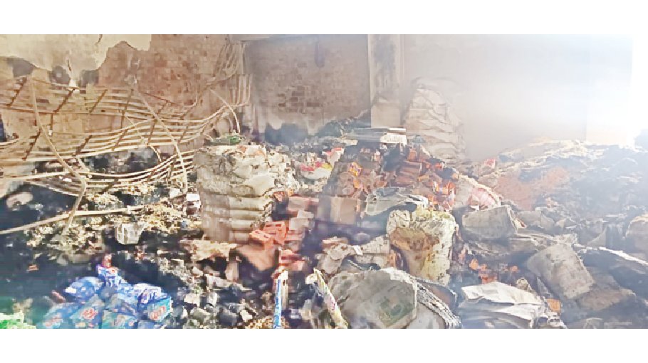 Goods worth Tk 1cr destroyed by fire in Bagerhat