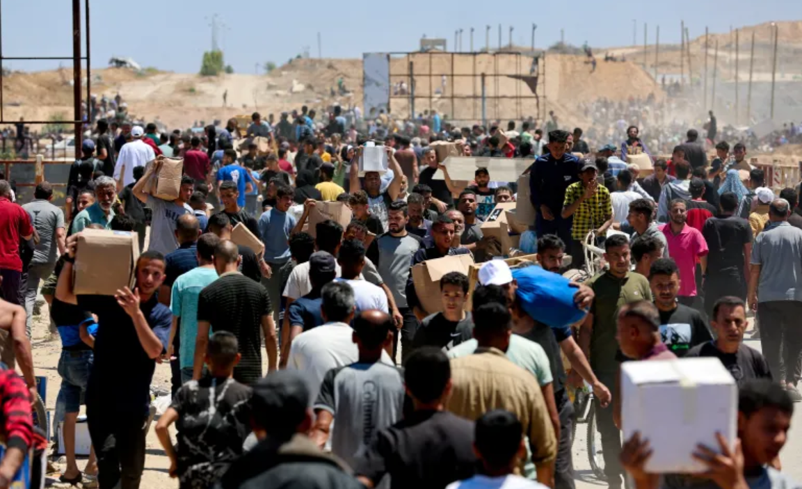 At least 21 people killed in stampede, suffocation at GHF site in Gaza