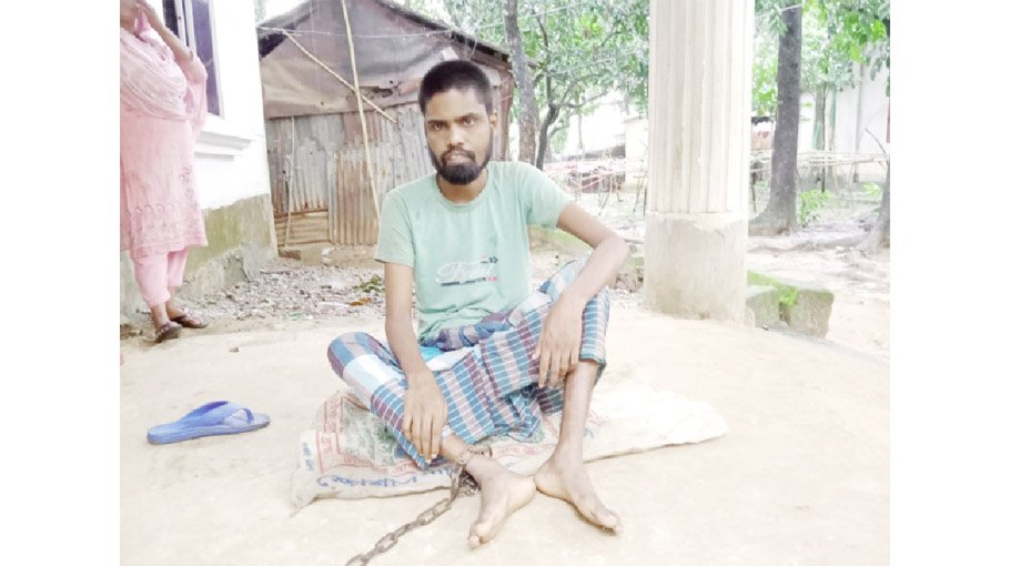 Mentally ill Ruhul Amin chained for nearly two decades