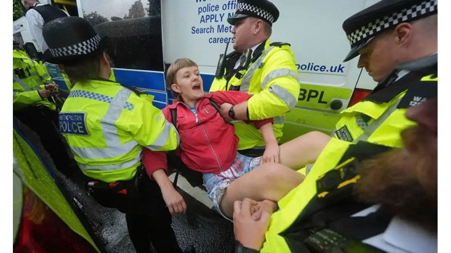 UK police arrest scores of Palestine Action supporters