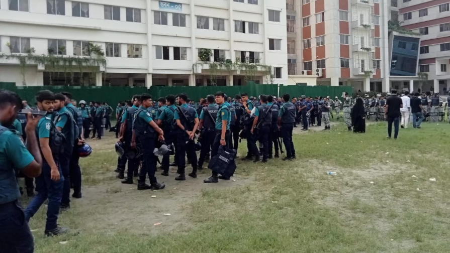 Tensions escalate at Milestone College; 2 advisers confined, addition police deployed