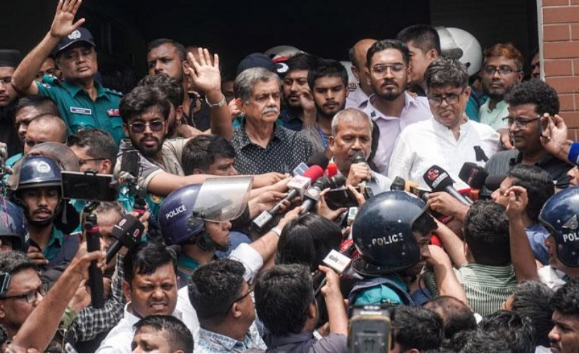 Advisers finally leave Milestone School after 9 hours  