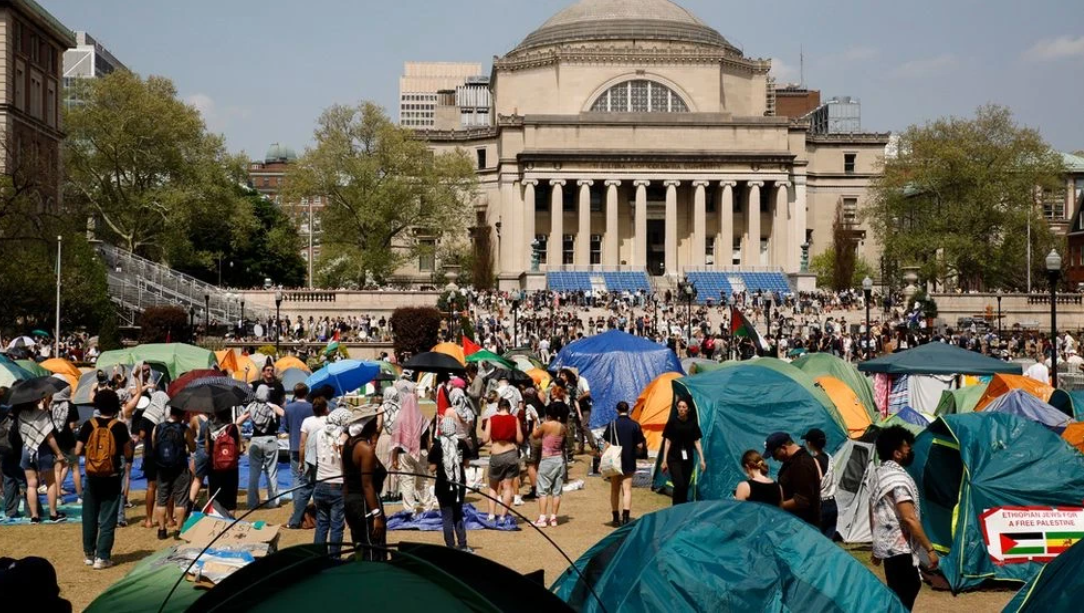 Columbia University suspends, expels nearly 80 students over Gaza protests