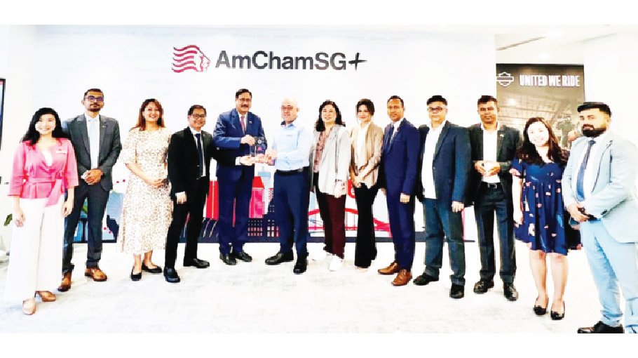 AmCham BD team exchanges views with AmCham S’pore