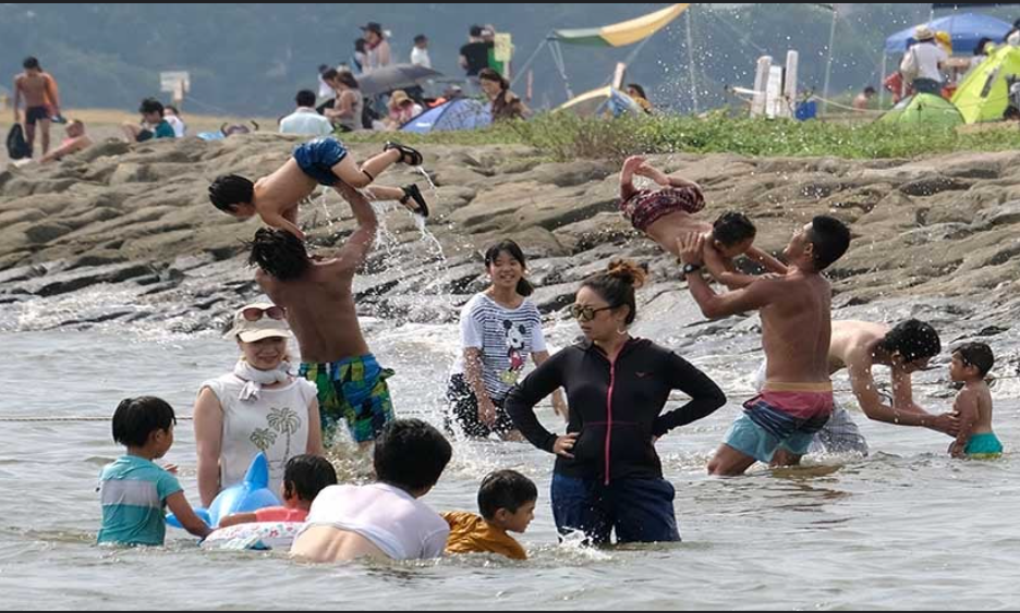Japan records highest temperature on record