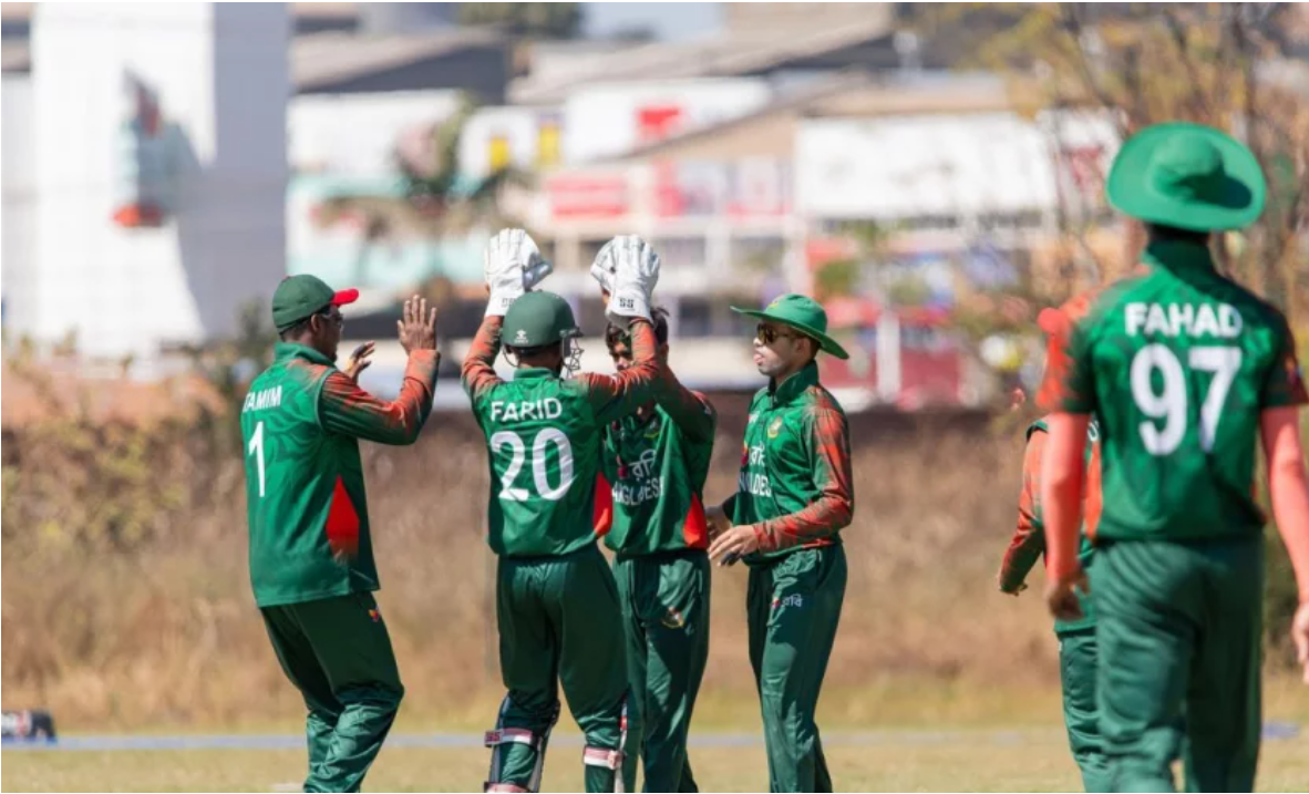 Bangladesh U-19s make tri-series final