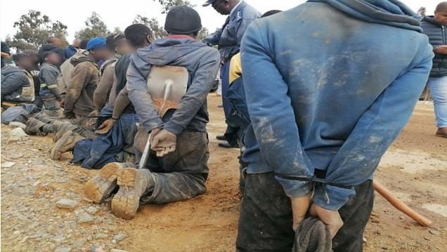 South Africa arrests 1,000 illegal miners