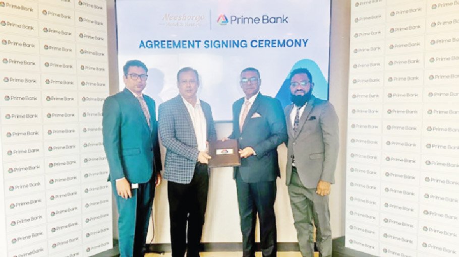 Prime Bank signs deal with Neeshorgo Hotel & Resort