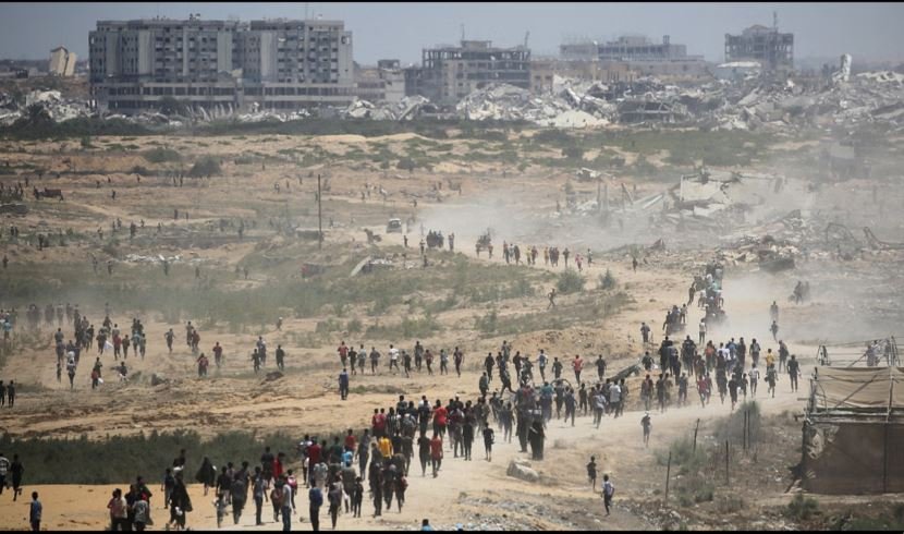 Gaza civil defence says 20 killed by overturned aid truck