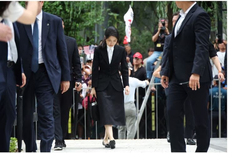 S Korean ex-First Lady Kim Keon Hee questioned in corruption probe