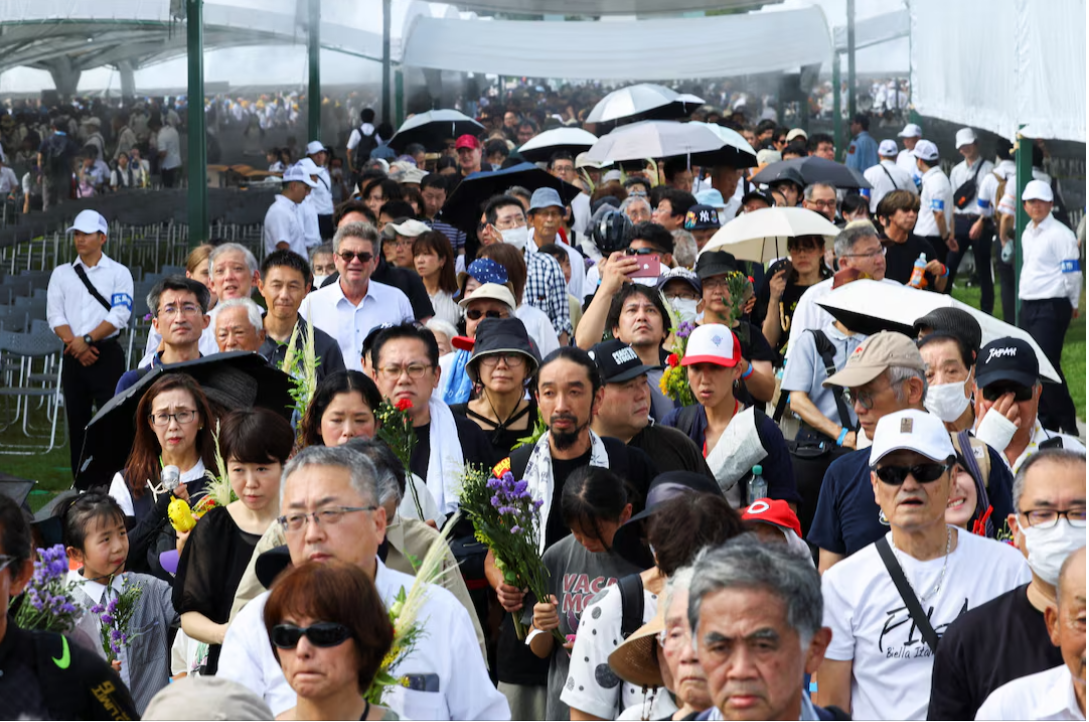 Hiroshima warns against nuclear weapons as it marks 80 years since A-bomb