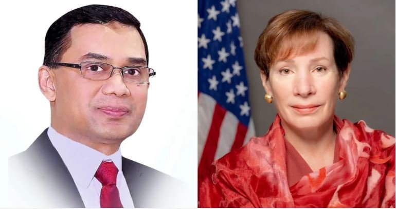 Tarique, US Chargé d’Affaires Jacobson hold one-on-one meeting in London in July last