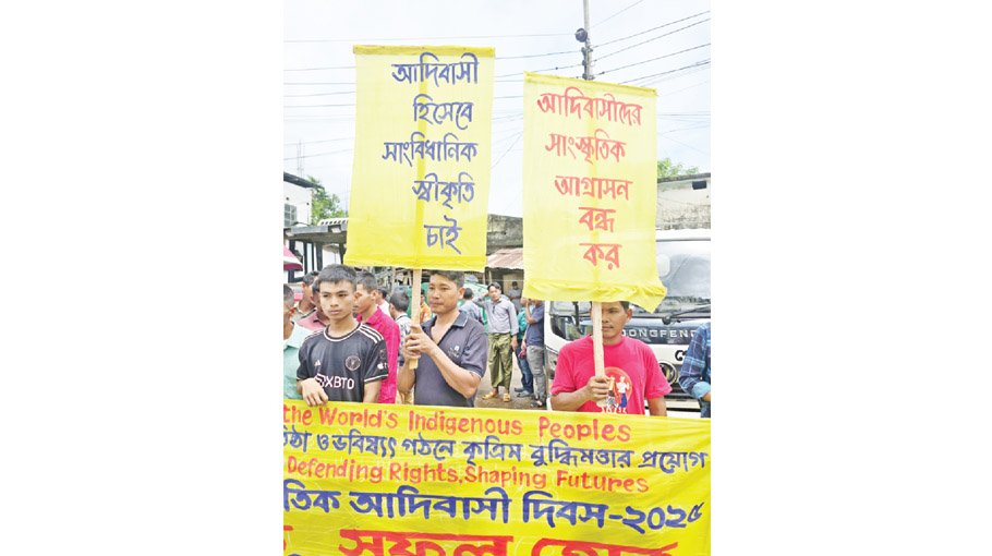 Intrenational Indigenous Day observed in Rangamati