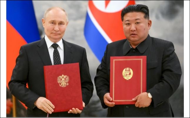 North Korean and Russian leaders in call reaffirm their alignment over Ukraine