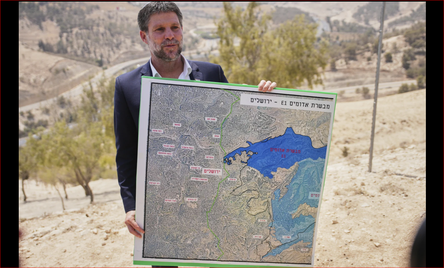 Israel approves settlement project that could divide the West Bank