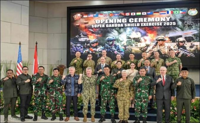 Indonesia, US and allies launch joint military drills