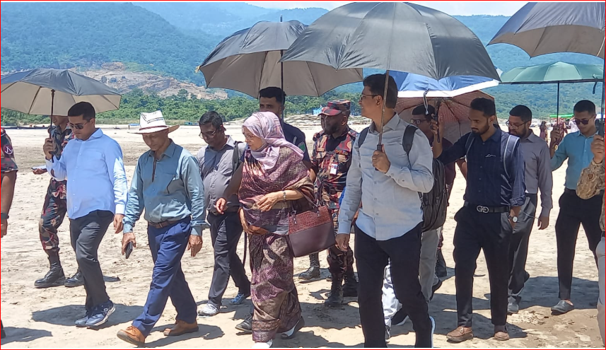 Cabinet Division probe body visits Sada Pathor tourist spot in Sylhet