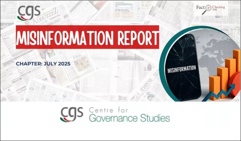 Misinfo Report: 296 cases identified in July; politics leads the list