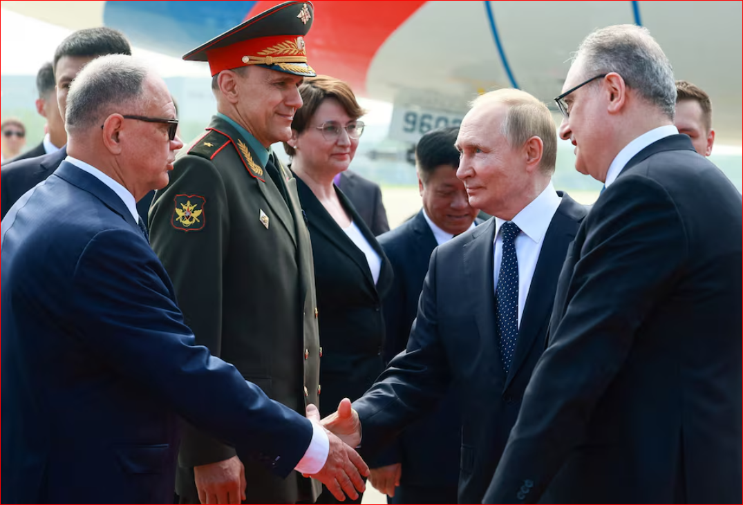 Putin arrives in China for security summit
