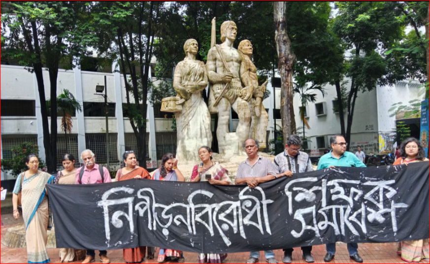 DU teachers express concern over 'attacks on freedom of expression'