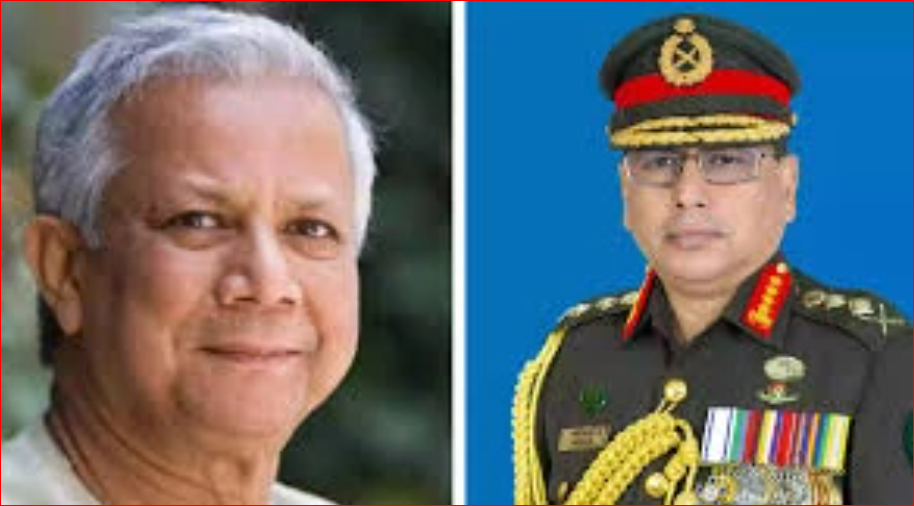 Dr Yunus discusses army’s role in assisting civil admin with Army chief