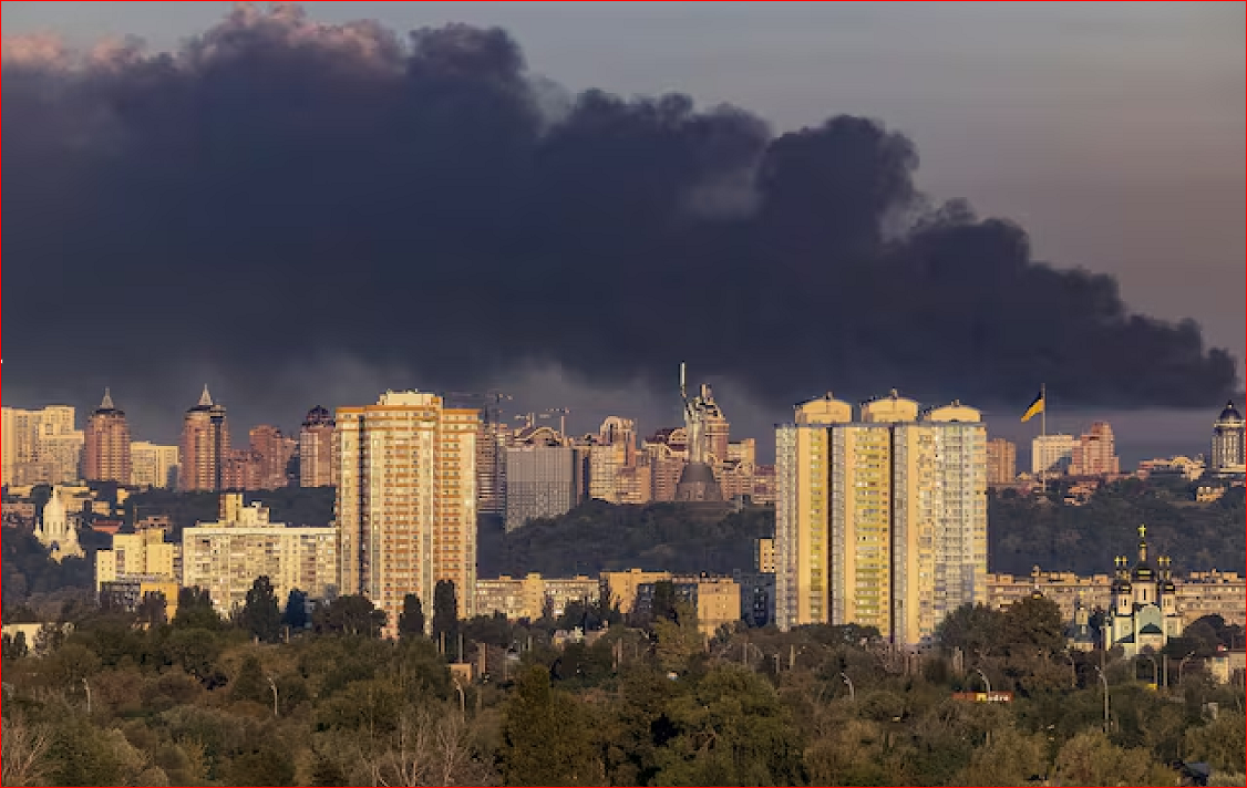 Russia strikes Ukrainian military targets with drones, missiles and aircraft