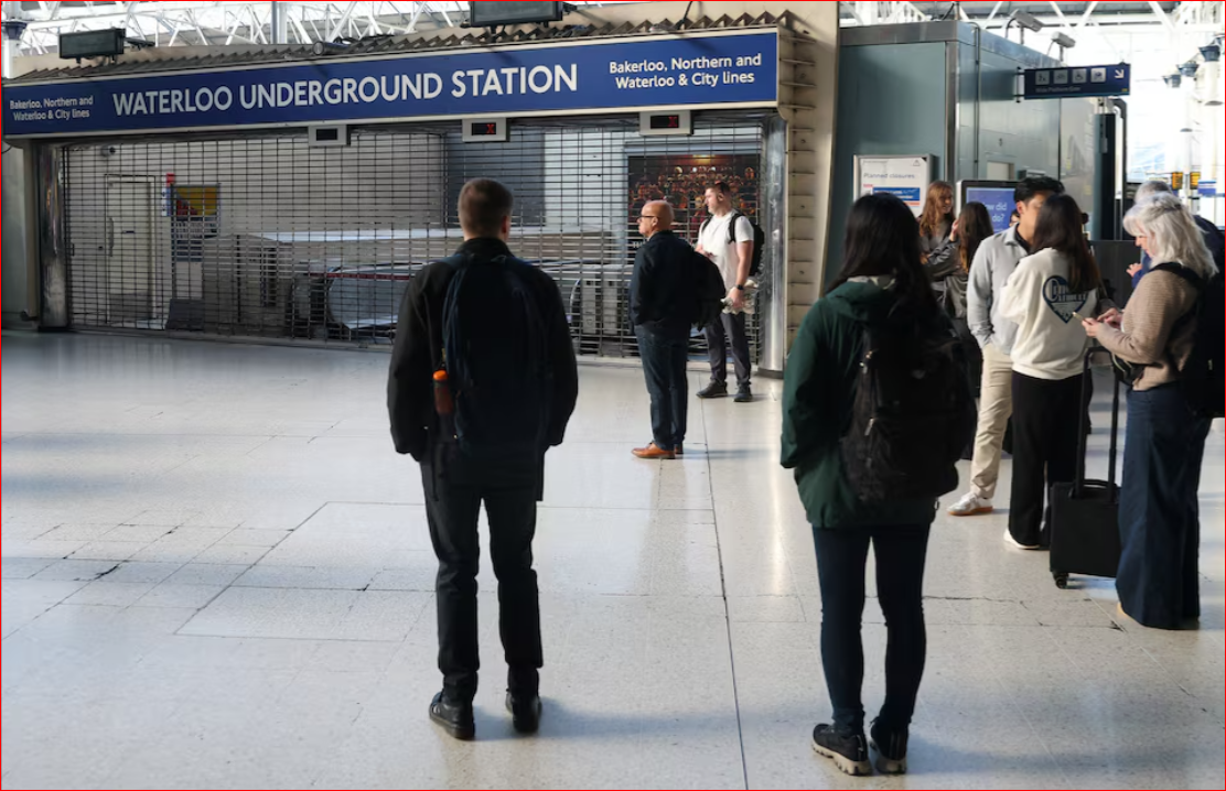 London's Tube network shuts as workers begin week of strikes