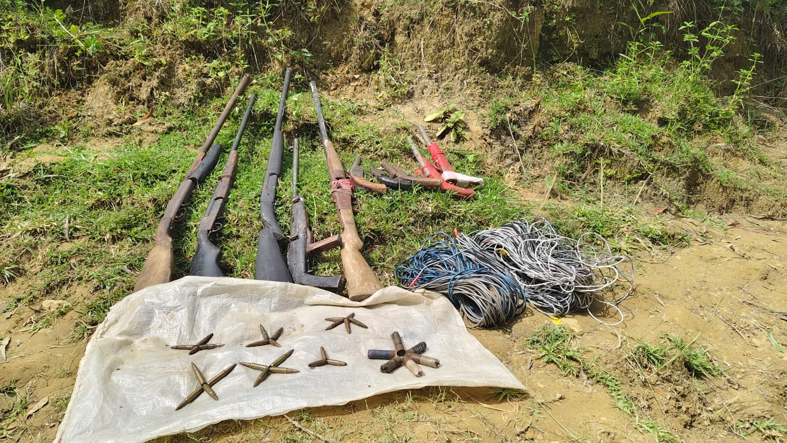 RAB recovers firearms, ammo in Maheshkhali