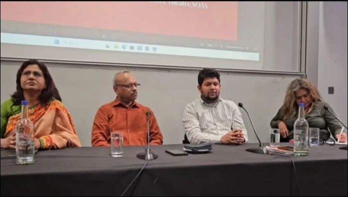 Adviser Mahfuj attends London events amid protests, tight security