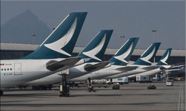 Hong Kong's Cathay says to axe over 500 flights as typhoon nears
