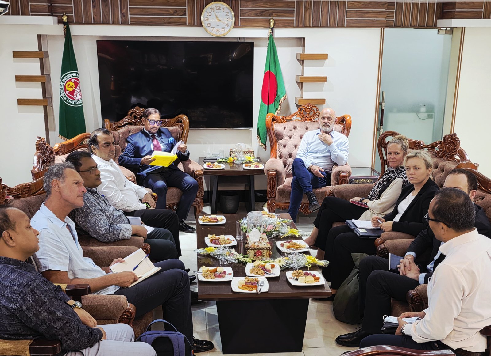 CCC Mayor meets with European Union representative