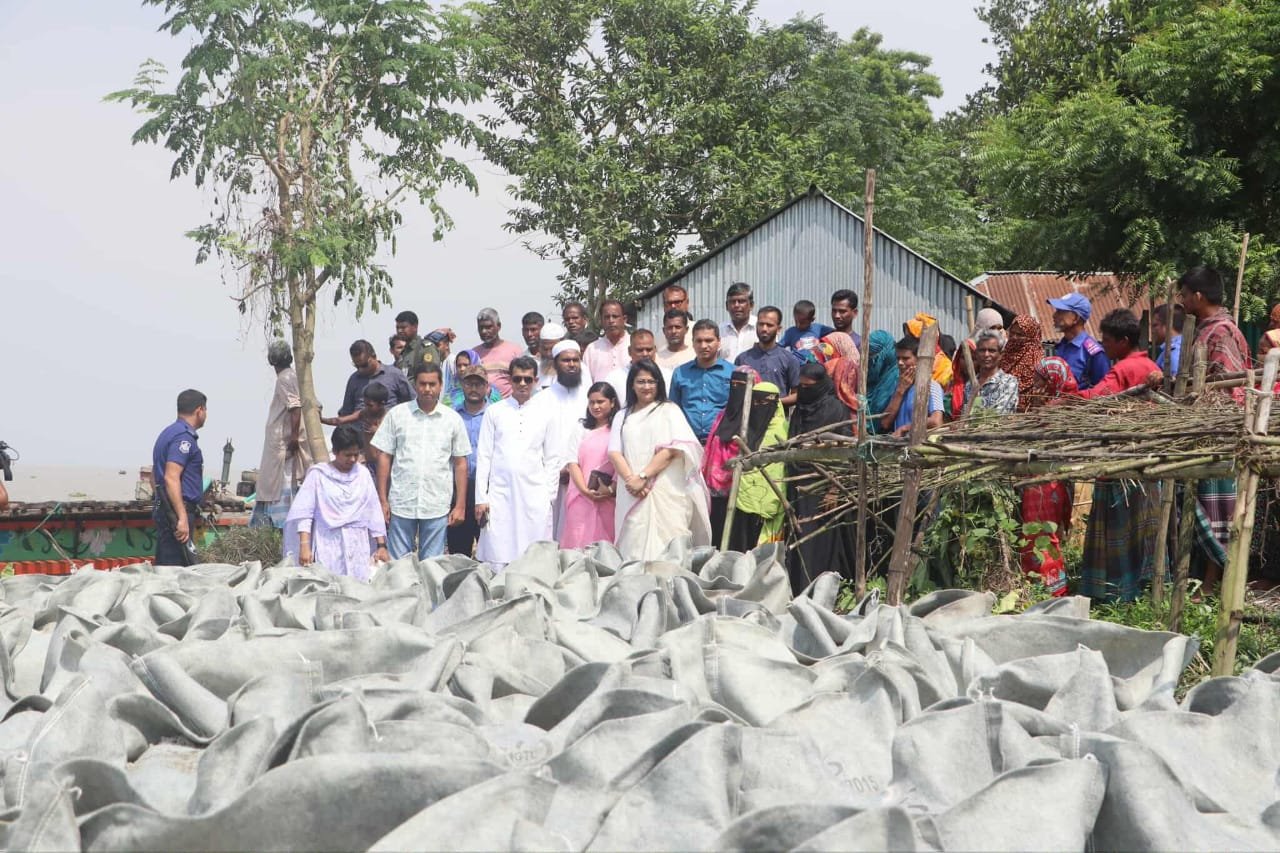 DC's initiative saves 500 Tangail families from river erosion