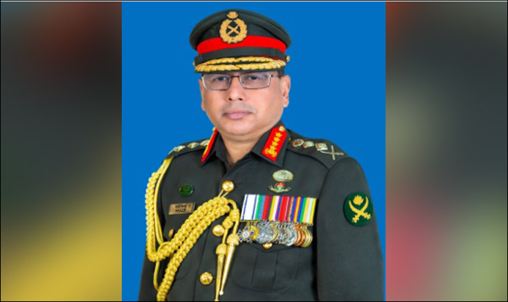 Army Chief returns home