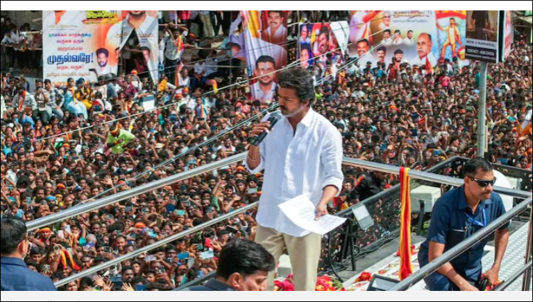 40 dead, 51 injured in stampede at Indian actor-politician Vijay’s rally