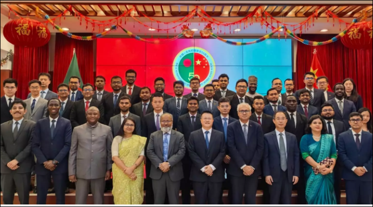 China hosts reception for Bangladeshi diplomats’ training programme
